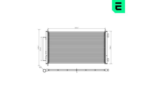 Klima Radyatörü  Honda CR-V (RE)(01.2007->)  ERA 667411