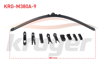 Silecek Süpürgesi Ön Muz Tip 380 mm - 15 inç KRUGER M380A-9  