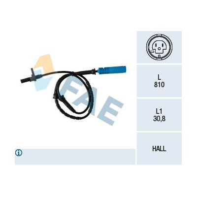 Abs Sensörü Ön Sağ veya Sol FAE 78338