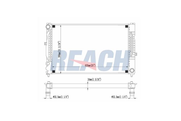 Su Radyatörü  MADE IN TAIWAN 1311-4811