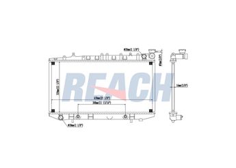 Su Radyatörü  RADISEN RR 62949-B  2146066Y00