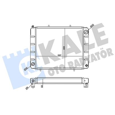 Su Radyatörü  KALE 111400