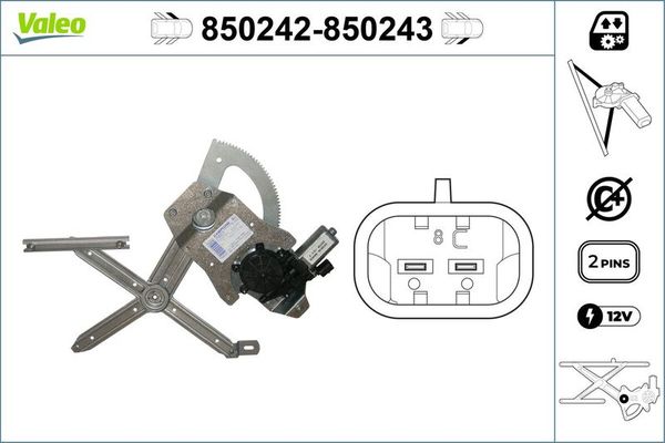 Cam Krikosu Ön Sol VALEO 850242