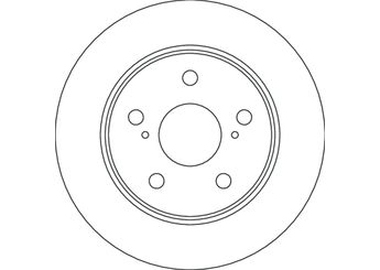 Fren Disk Ayna Arka Sağ ve Sol AYD 51079  4243102320 T424310232 T4243-10232 42431-02320