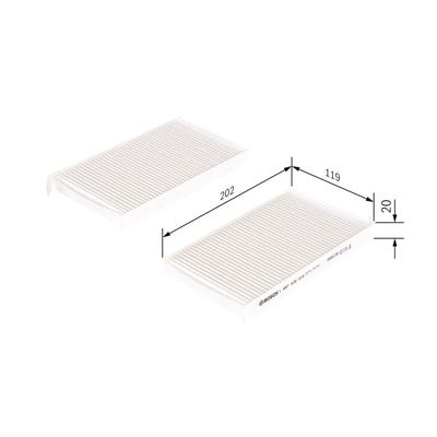 Polen Filtresi  BOSCH 1 987 435 015