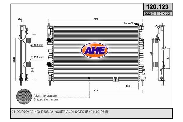 Su Radyatörü  RADISEN RR 67361