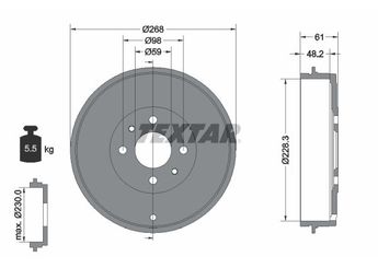 Kampana Arka Sağ veya Sol FIAT ORJINAL 52015299  52015299 60810025 60814839 51816526 51903659 7569600 7769850