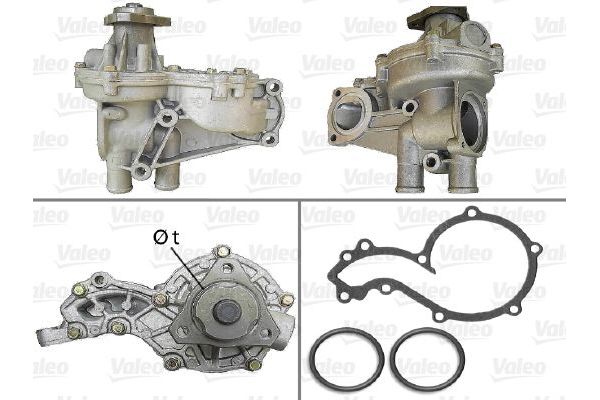 Devirdaim Su Pompası  Volkswagen Santana (327)(08.1981->1984)  VALEO 506227