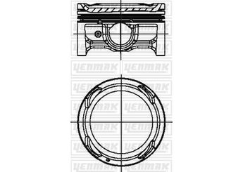 Piston (72.00MM-STD)   KING PISTON 18-4011080  2304103AA0