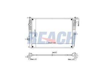Su Radyatörü  VALEO 735184  214100014R 214100067R 214103792R 8660003475