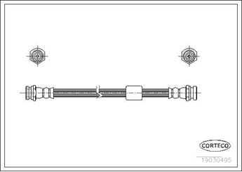 Fren Hortumu Arka Sağ veya Sol SWAPP 40380  B45543810A