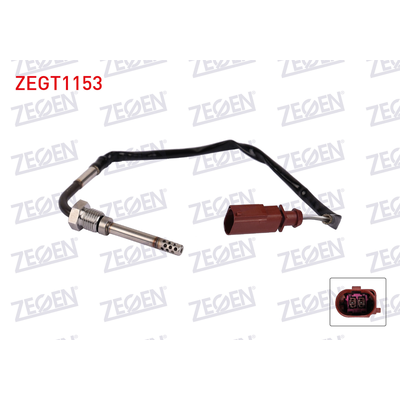 Egzoz Sıcaklık Sensörü  Volkswagen Touareg (7P6)(08.2014->2018)  ZEGEN ZEGT1153