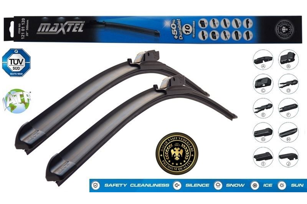 Silecek Süpürgesi Ön Muz Tip 480 mm - 19 inç MAXTEL 12101119