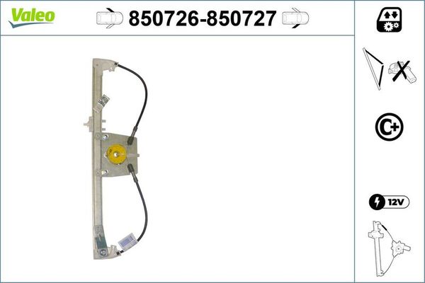 Cam Krikosu Ön Sol VALEO 850726