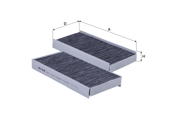 Polen Filtresi  FIL FILTRE HCK 7165