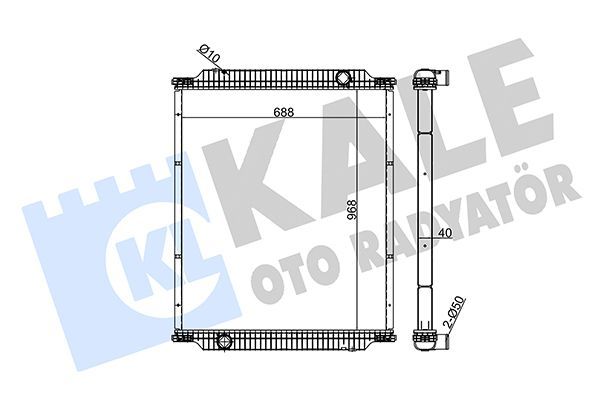 Su Radyatörü  KALE 349550