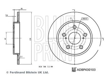 Fren Disk Ayna Arka Sağ ve Sol WALBURG WBD1400  424312330