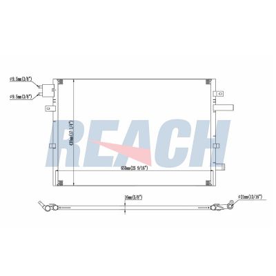 Klima Radyatörü  Ford Mondeo S.Wagon (GE)(2000->)  FORD ORJINAL ME2S7H19E908AD