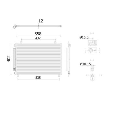 Klima Radyatörü  MAHLE AC 912 000S