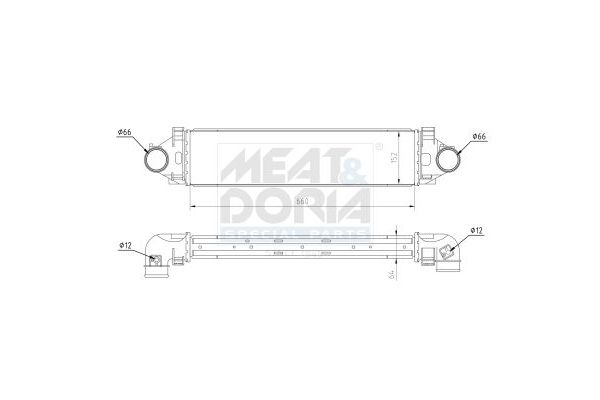 Turbo Radyatörü  VEKA 42-4503