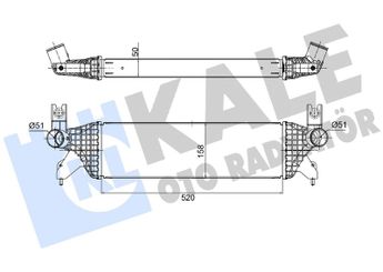 Turbo Radyatörü  KALE 375885  1362061MA0