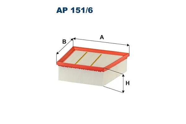 Hava Filtresi  Ford Tourneo Courier (C4A)(2013->)  FILTRON AP 151/6