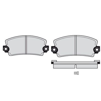 Fren Disk Balata Ön MOTRIO 8671095201