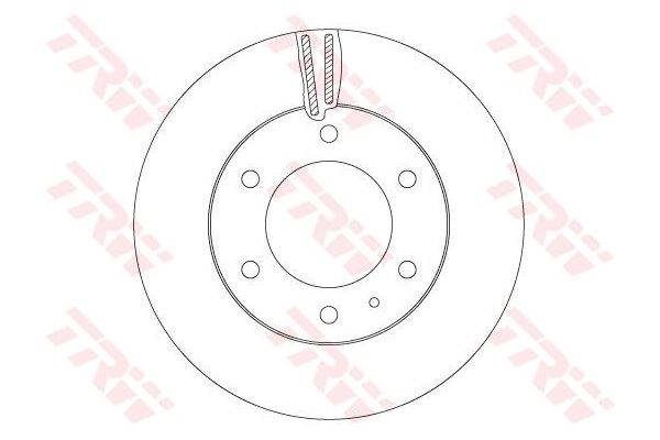 Fren Disk Ayna Ön Sağ ve Sol TRW DF6812S