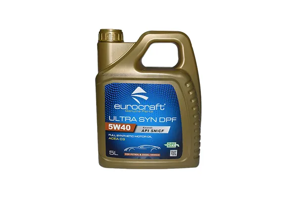 Motor Yağı (5 Lt) Sn/Cf Partikül Filtreli 5W40  EUROCRAFT EU F27199-014