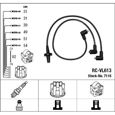 Buji Kablosu  NGK 7116