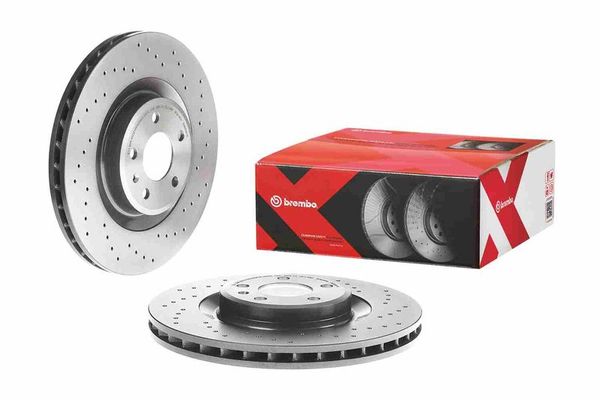 Fren Disk Ayna Ön Sağ ve Sol Audi Q5 (8R)(11.2008->)  BREMBO 09.B039.1X