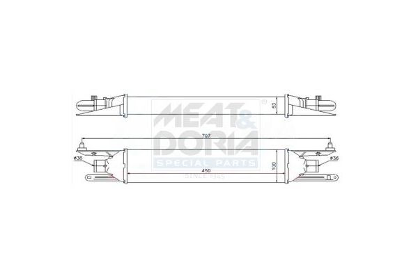 Turbo Radyatörü  VEKA 42-1807