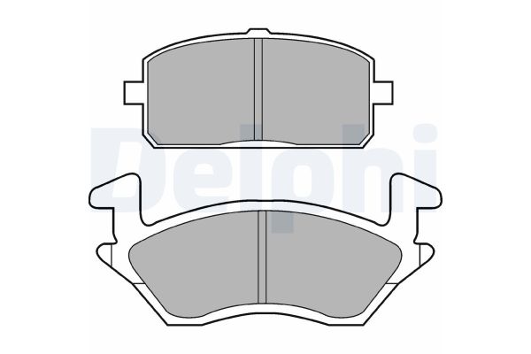 Fren Disk Balata Ön Toyota Starlet (P7)(1984->)  DELPHI LP960