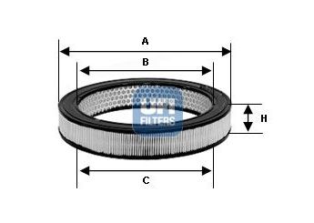 Hava Filtresi  MAHLE LX 298  71736143 EFA296 4402070 4406095 4434951 5010909 93892079