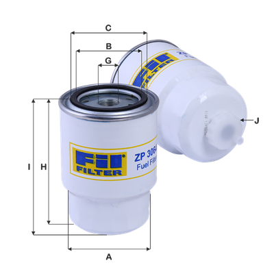 Yakıt Filtresi  FIL FILTRE ZP 3064 F