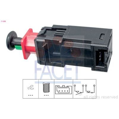 Fren Müşürü  Opel Corsa D (2006->)  FACET 7.1208