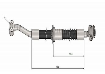 Fren Hortumu Ön Sağ CAVO C900 334A  