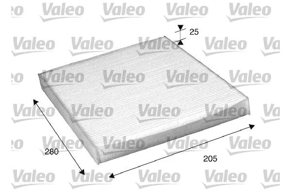 Polen Filtresi  Volkswagen Golf III Cabriolet (1E7)(09.1993->1998)  VALEO 698885