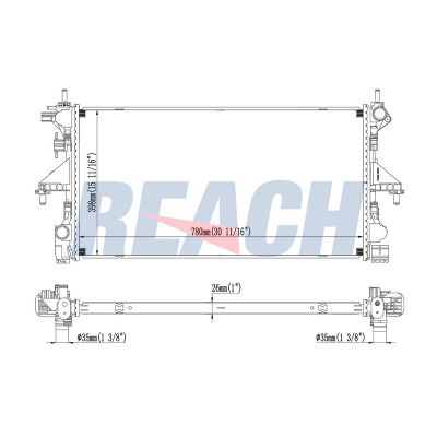 Su Radyatörü  Fiat Ducato Luxusbus Panorama Modular 33 (290)(04.2014->)  PSA ORJINAL 1626264480