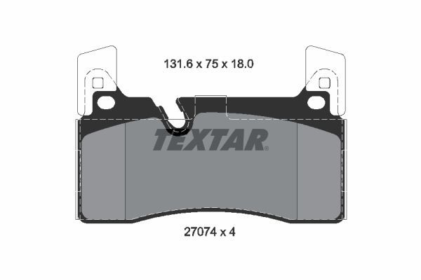Fren Disk Balata Ön Mercedes SLS AMG (BM 197)(11.2009->)  VALEO 672045