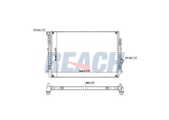 Su Radyatörü  RADISEN RR 65341  5Q0121251CN 5Q0121251EN 5Q0121251HM