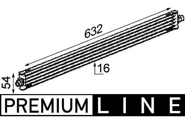 Şanzıman Yağ Soğutucu  Mercedes Viano 4 Matıc (639)(06.2006->)  MAHLE CLC 17 000P