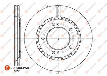 Fren Disk Ayna Ön Sağ ve Sol EUROREPAR 1642759180  1642759180 5521165D10 5521165D11 5521165D12 5521165D21