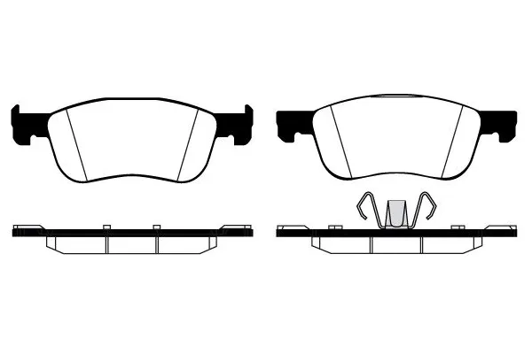 Fren Disk Balata Arka Ford Tourneo Courier (CHQ)(2023->)  FORD ORJINAL FR3C2M008CF