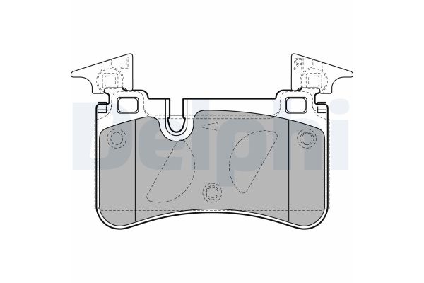 Fren Disk Balata Ön Mercedes CLS (BM 219)(06.2004->)  DELPHI LP2151