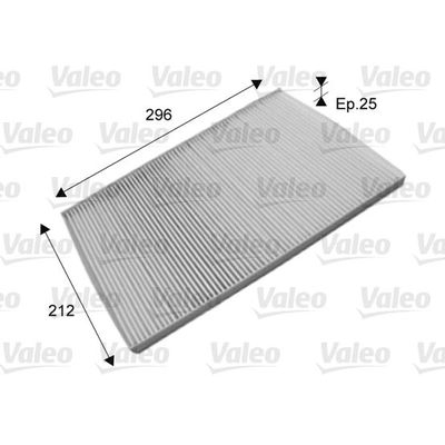 Polen Filtresi  Honda Accord (CG7-9/CH1-7)(10.1998->)  VALEO 715573