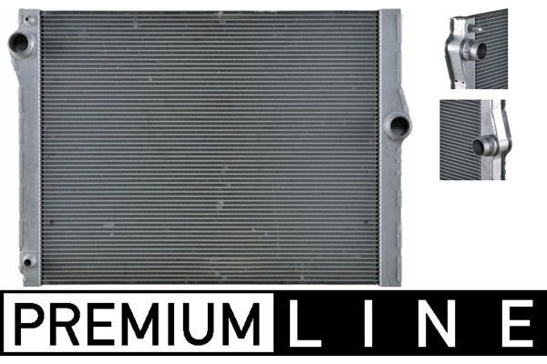Su Radyatörü  BMW 7 Serisi (F01/F02/F04)(01.2009->)  MAHLE CR 1094 000P