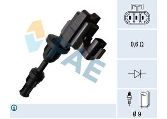 Ateşleme Bobini  FAE 80478  2244830P00 2244830P03 B244830P03 22448-30P00 22448-30P03 B2448-30P03