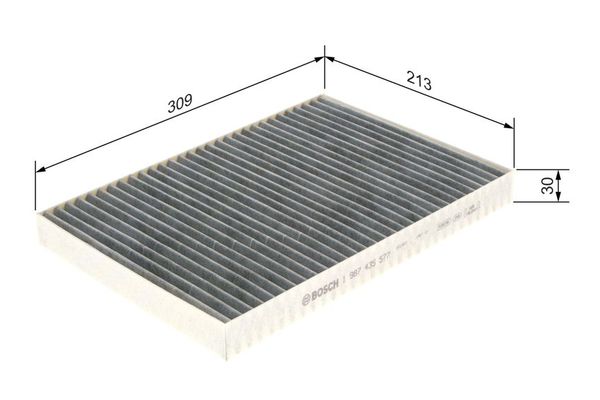 Polen Filtresi  Chrysler 300C (LE/LX)(2004->)  BOSCH 1 987 435 577