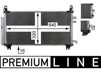 Klima Radyatörü  MAHLE AC 841 000P  8846052100